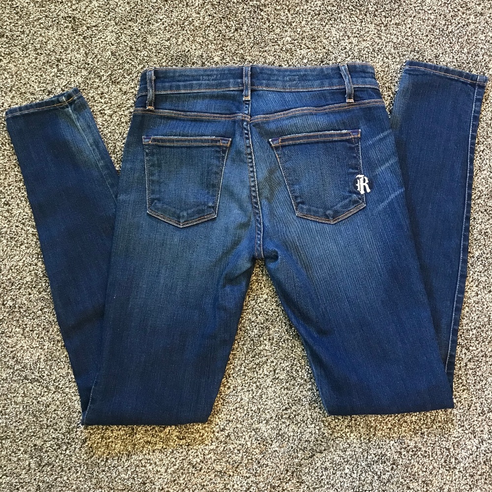 Rich & Skinny Mid-rise Skinny Jeans